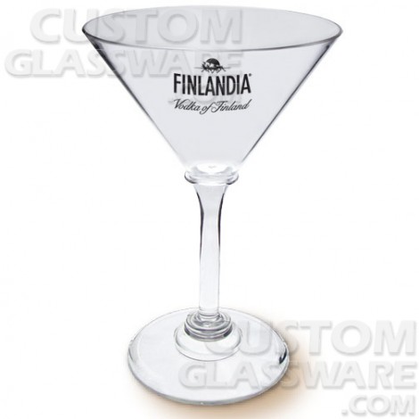 7oz Acrylic Standard Stem Martini Glass