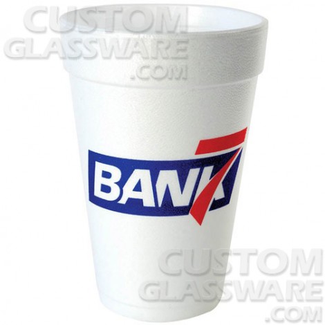 16 oz. Custom Printed Foam Cups