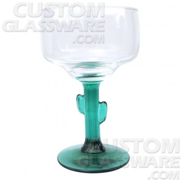 12 oz Cactus Custom Margarita Glass