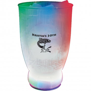 Plastic 18 oz 3Light Coconut Cup