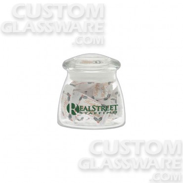 Custom 12.25 oz. Candy Jar with Lid
