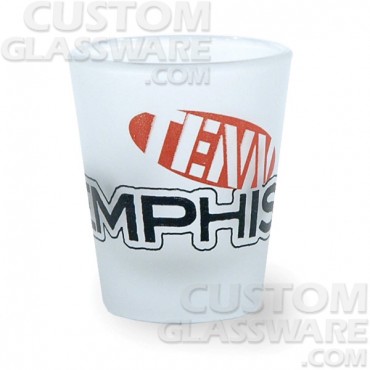 Custom Printed Frosted Shot Glass