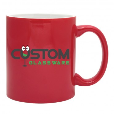 Custom Printed C-handle Mugs 11 oz.