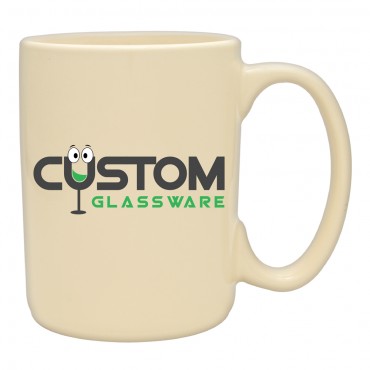 15 oz. Large Custom Coffee Mug Collection 