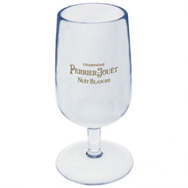 Plastic 1.25 oz Mini Champagne Glass