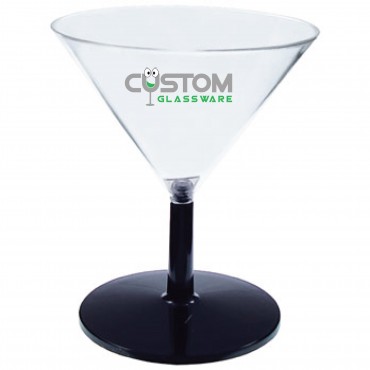 Plastic 2 oz Mini Martini Glass