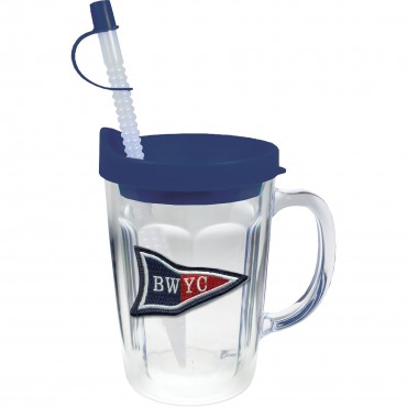 Plastic 14 oz Thermal Emblem Travel Mug