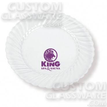 9” Clear Plastic Plates