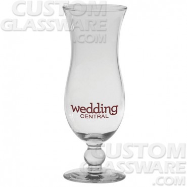 Custom Printed Hurricane Glass 