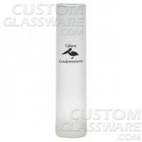 6.75 oz. 7.5 in. Frosted Tall Bud Vase