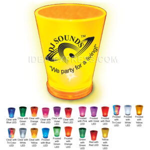 Custom Blinking Shot Glasses