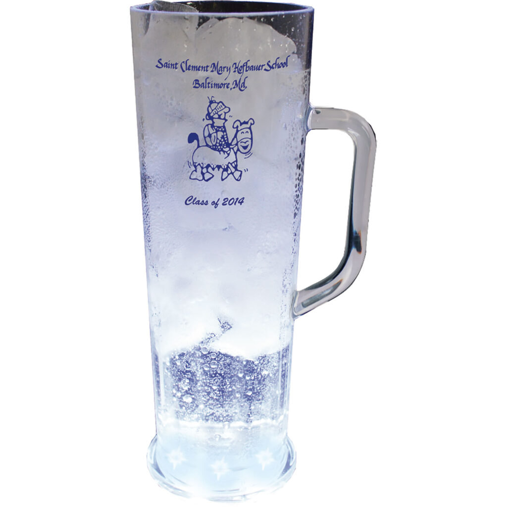 Plastic 22 oz 5Light Frankfurt Mug