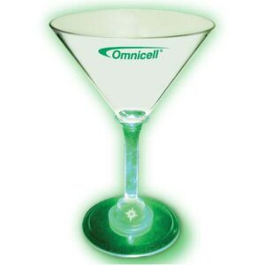 7oz Acrylic Lighted Standard Stem Martini