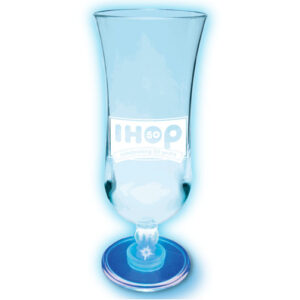 Light-up Flashing Hurricane Glass